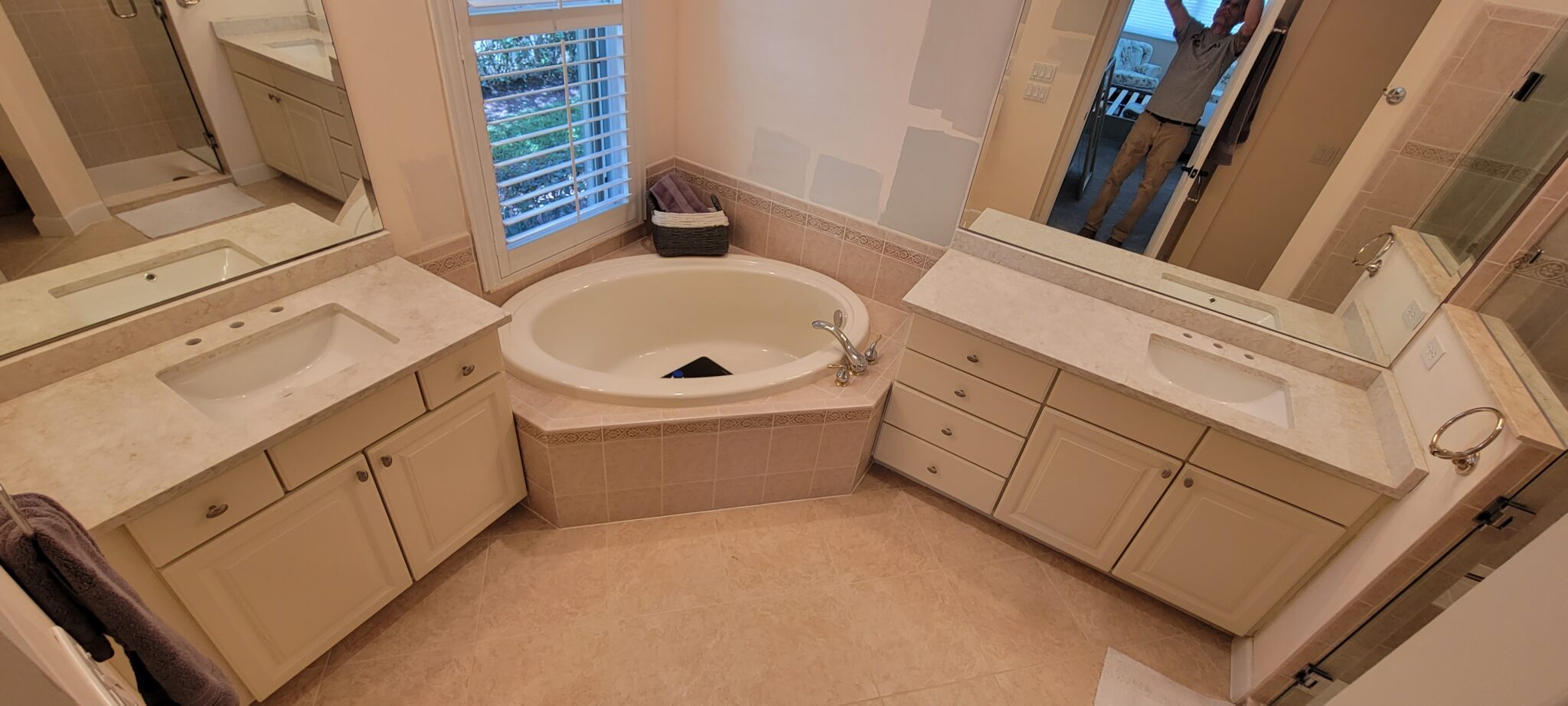 Master bath countertops