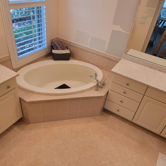 Master bath countertops