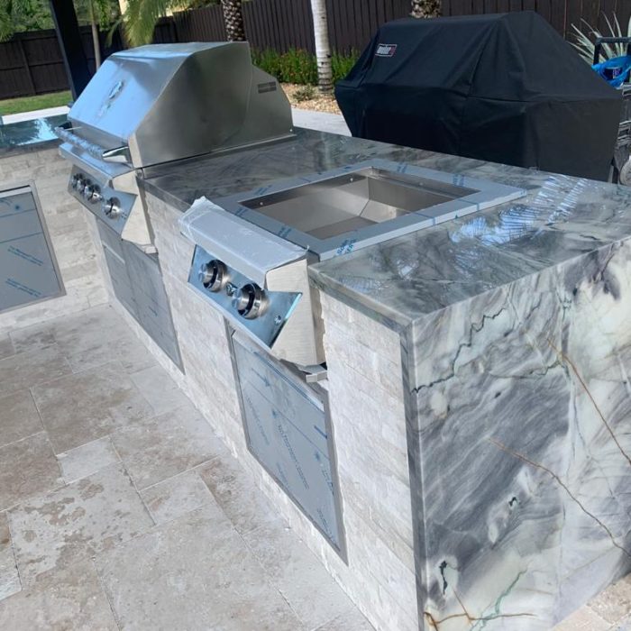 Outdoor kitchen